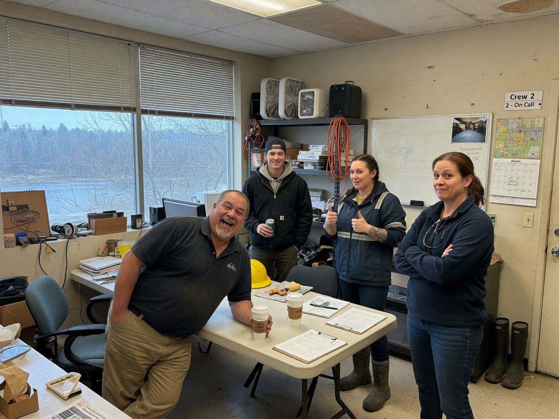 The Spokane WA Water Damage Pros team at work in Spokane