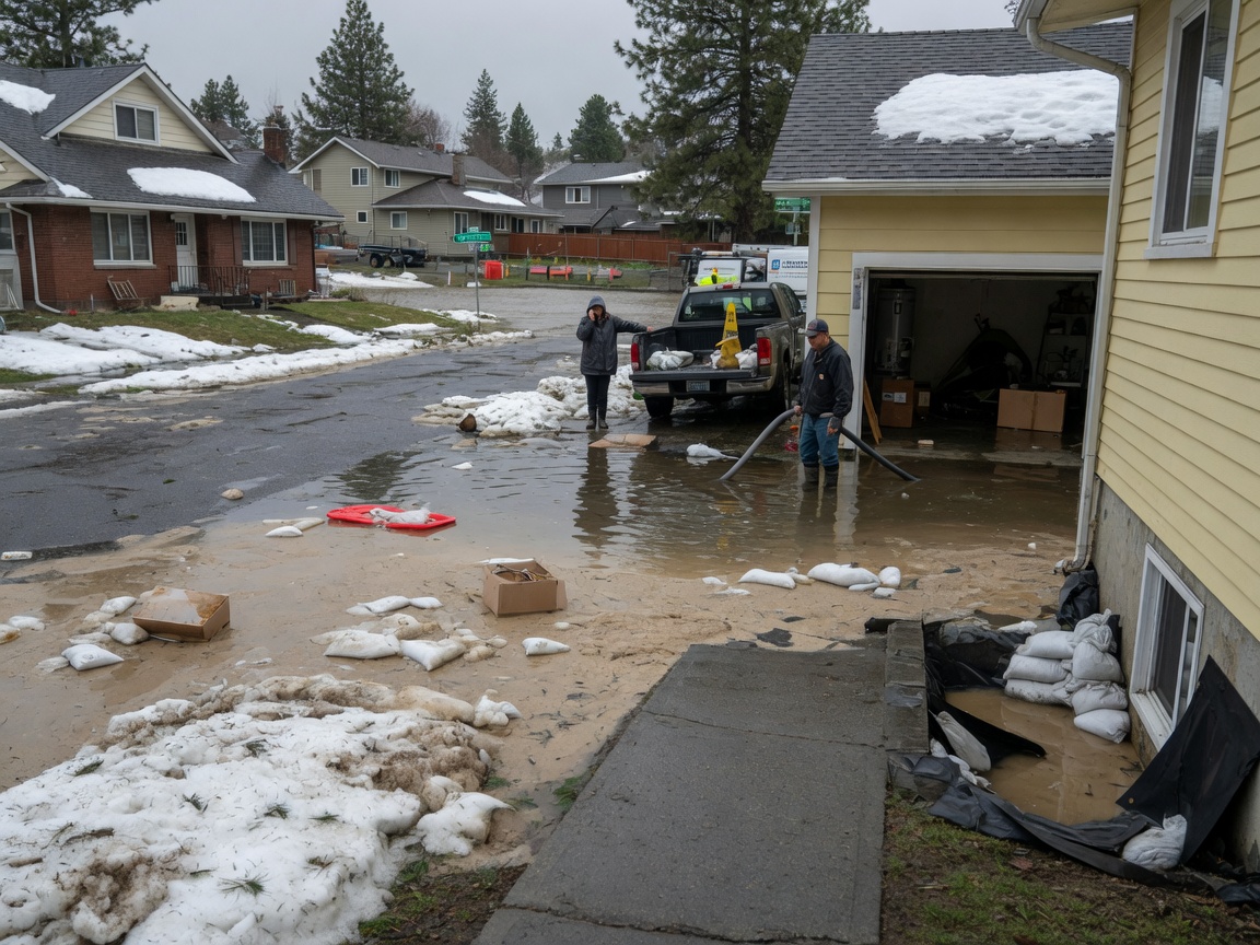 What to Expect When Dealing with Spring Snow Melt Flooding in Spokane