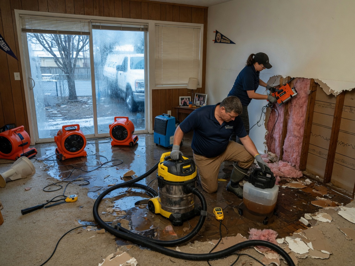 Water Damage Restoration in Trentwood