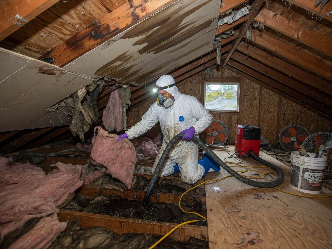 Water Damage Restoration in Dishman