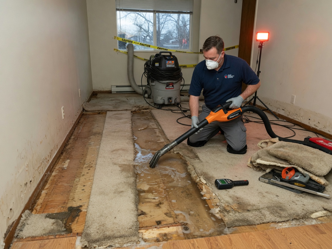 Water Damage Restoration in Peaceful Valley