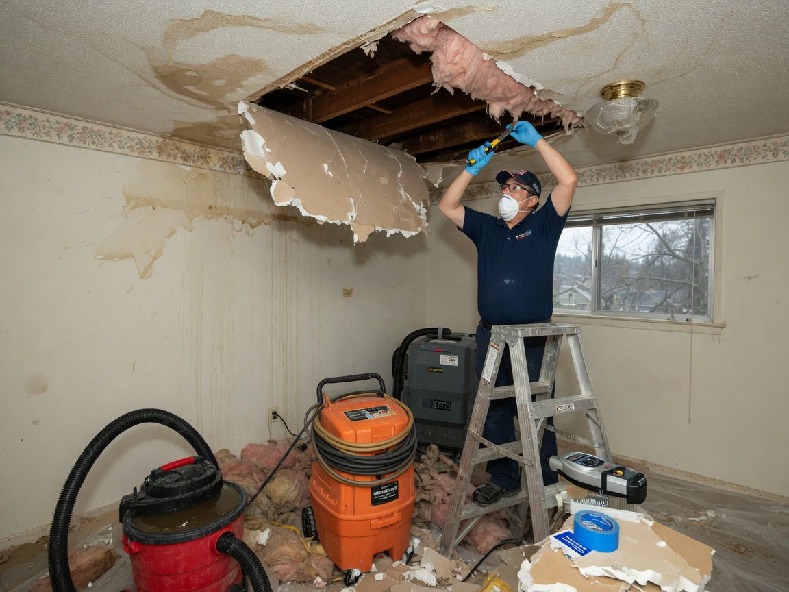 Water Damage Restoration in North Hill
