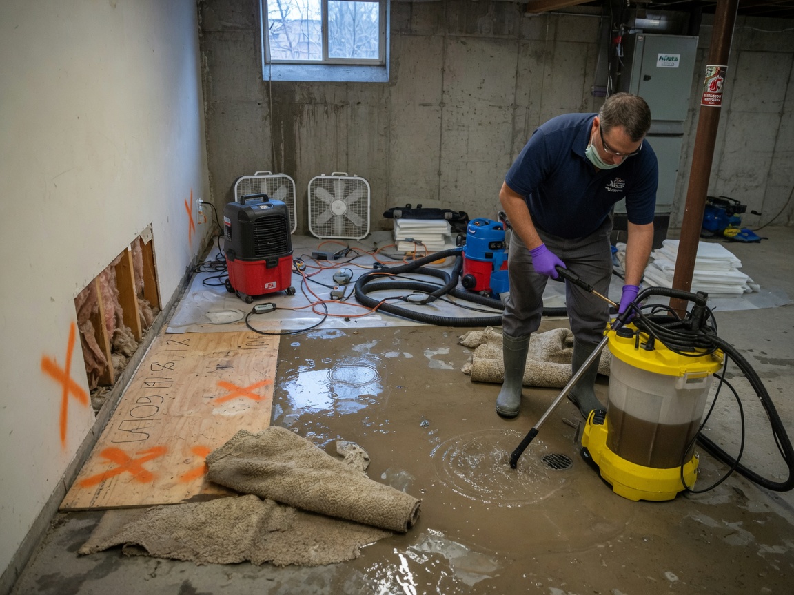 Water Damage Restoration in South Hill
